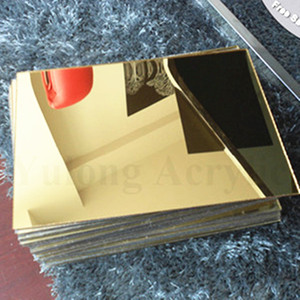 Alands plastica 1mm 1.8mm 2.8mm <span class=keywords><strong>oro</strong></span> acrilico specchio specchio in <span class=keywords><strong>Plexiglass</strong></span> dorato - Product Image 6