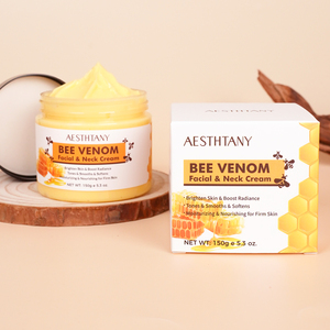 Crème Visage et Cou au Venin d'Abeille AESTHTANY ODM OEM, Extrait de Gelée Royale, Éclaircissant/Raffermissant/Hydratant pour Soins Quotidiens du Visage et du Cou - Product Image 2