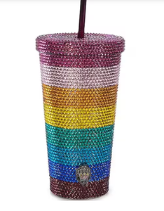 BSCI chứng nhận nhựa hai lớp tái sử dụng màu sắc thay đổi <span class=keywords><strong>cup</strong></span> với nắp đậy và ống hút - Product Image 6