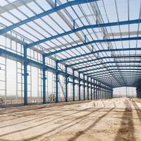 Estructura de Acero Prefabricada Ligera para Oficina, Edificio Modular con Estructura de Acero, Taller de Construcción, Soldadura y Corte, 5 Años de Garantía
