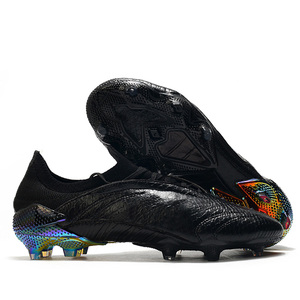 FG para Terreno Firme, Césped <span class=keywords><strong>Artificial</strong></span> para Exteriores, Zapatos de Fútbol Profesionales para Hombre, <span class=keywords><strong>Botas</strong></span> de Fútbol Transpirables con Tacos Largos - Product Image 4