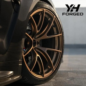 Cerchi Forgiati Personalizzati VS-5RS Bronzo Opaco/Satinato 17/18/19/20/21 Pollici Concavi Profondi per Tesla Model Y/3/<span class=keywords><strong>X</strong></span>/S Corvette C6 C8 C7 Audi - Product Image 3