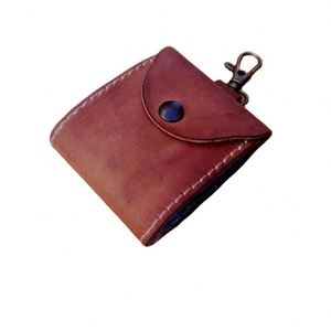 Pochette de pêche à la mouche en cuir PU de qualité supérieure, mini boîte à mouches portable avec doublure en laine, support de rangement pour leurres de pêche pour pêcheurs - Product Image 4