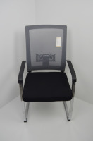 Chaise de bureau exécutive moderne à dossier haut en maille et bois, prix bas, Jupiter MXRX02, garantie 3 ans, vente flash