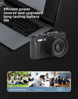 Caméra numérique 5K UHD 75MP, caméscope photo, caméra web WiFi, zoom 18X, autofocus, appareil vidéo pour vlogging YouTube