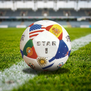 Calidad promocional pelotas de fútbol precio barato pelota de fútbol - Product Image 2