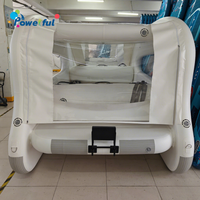 Catamaran électrique bateau de fête maison portable bateau ponton bateau électrique gonflable