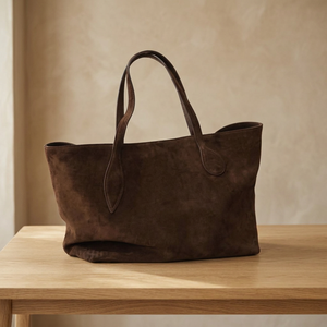 Sacs à main en cuir véritable pour femmes, élégants, durables, légers, grande capacité, fermeture à glissière, imperméables - Product Image 6