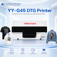 Impresora Industrial DTG YY-G45, Máquina Textil Inteligente para Impresión Directa en Prendas, 2400DPI, Alta Resolución, Equipo para Camisetas Personalizadas, Nuevo Modelo Brother