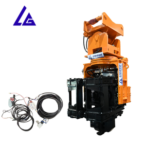 Foreuse à pieux polyvalente et efficace à fixation latérale pour le piquage de divers types de pieux en acier, en <span class=keywords><strong>béton</strong></span> et en tube, à vendre, qualité usine - Product Image 1