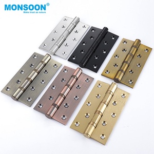 บานพับประตูทำจากไม้สำหรับงานเชิงพาณิชย์ทำจากไม้รับน้ำหนักได้ทำจากสแตนเลสแบบแบน - Product Image 4