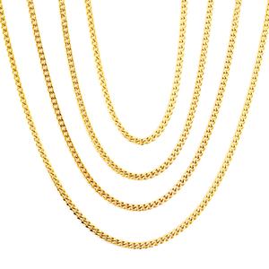 โซ่คอเหล็กกล้าไร้สนิมแบบม้วน โซ่คิวบาขนาดเล็ก อุปกรณ์ทำเครื่องประดับ - Product Image 4