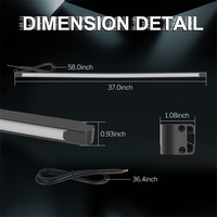 Barre lumineuse de calandre universelle blanche pour Silverado 4WD 2017, barre lumineuse de calandre pour camion tout-terrain 4x4, camionnette, barre lumineuse