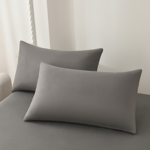 Nuovo Arrivo: Coprimaterasso in Cotone Tinta Unita con Angoli Elasticizzati per Letto Singolo - Product Image 4