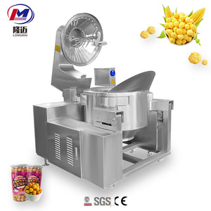 Nhà máy cung cấp tự động Hương vị caramel gas bỏng ngô Maker máy hiệu quả cao bỏng ngô máy dây chuyền sản xuất - Product Image 1