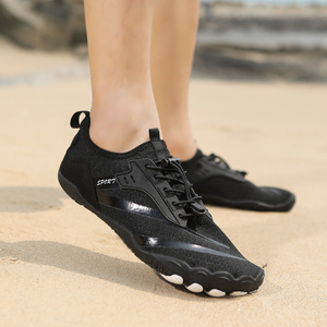 Zapatos de Agua para Hombre, Parte Superior de Malla, Suela de Goma Antideslizante, Punta Cerrada, Entresuela de EVA, para Playa y Verano - Product Image 4