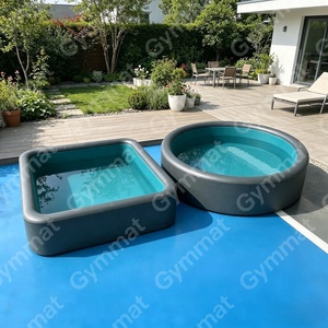 <span class=keywords><strong>Piscine</strong></span> gonflable de luxe personnalisée avec logo, <span class=keywords><strong>piscine</strong></span> rigide en Drop Stitch avec couvercle et pompe - Product Image 6