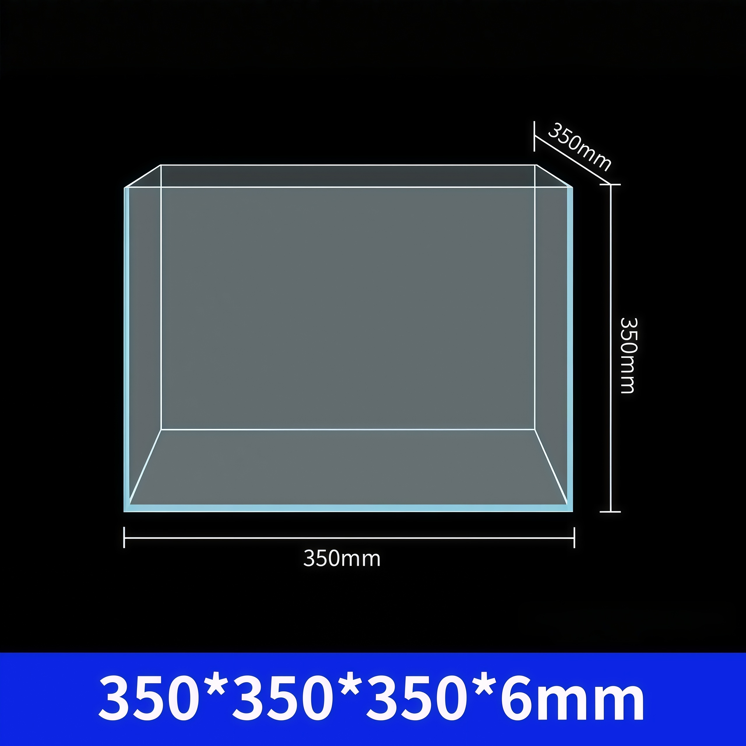 Long 350wide 350high 350-thick 6mm