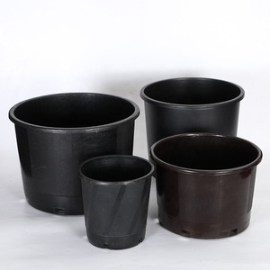 plastic flower pots outdoor 2 3 5 7 10 gallon nursery pots