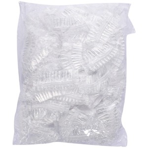Wholesale disposable waterproof plastic <b>ear</b> <b>covers</b> for bathing, shampooing, hairdressing, hair coloring, and hair care. - Product Image 5