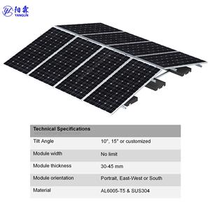 Nhanh chóng cài đặt trước lắp ráp năng lượng mặt trời PV ballasting Cấu trúc khung tam giác cho mái bằng - Product Image 2