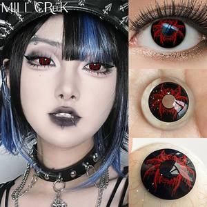 Lentes de <span class=keywords><strong>Contacto</strong></span> de Cosplay de Halloween al por Mayor de Fábrica Haipurecon, Diseño Extravagante, Efecto de Ojos Grandes de 14.5mm, Pedido al por Mayor - Product Image 3