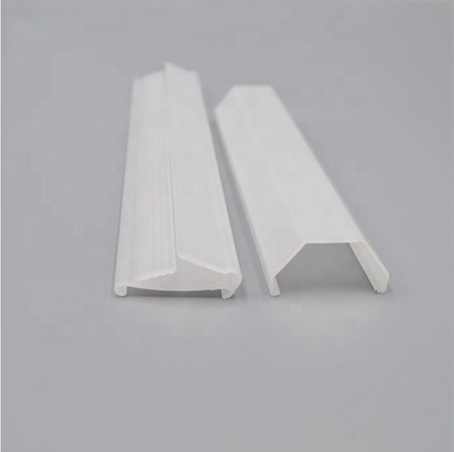 Customized UV Resistant Diffuser Lamp Cover T8 LED PC Antique Environmental Friendly Modern Extrusion Cutting Customized Size