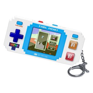 เครื่องเล่นเกมพกพาพิกเซล พ็อกเก็ต เททริส 10 เกมส์ สีขาว รุ่นพื้นฐานของมาย อาร์เคด - Product Image 1