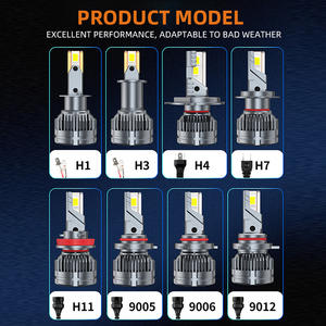 Empaque Personalizado SFIDA <span class=keywords><strong>V11</strong></span> 6000K 12V Faros LED para Automóvil - Ajuste Universal 55W 5500 Lúmenes 2 Años de Garantía H4/H7/9005/9006 Niebla - Product Image 2