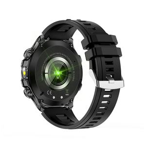 AK75 orologio intelligente 1.85 "schermo rotondo LED torcia frequenza cardiaca ossigeno nel sangue 700mAh grande batteria sport all'aperto <span class=keywords><strong>Smartwatch</strong></span> uomini - Product Image 4