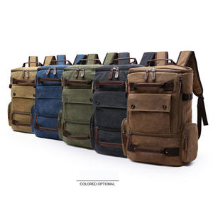 <span class=keywords><strong>Zaino</strong></span> da Viaggio Casual in Tela di Grande Capacità, <span class=keywords><strong>Zaino</strong></span> Vintage per <span class=keywords><strong>Uomo</strong></span> - Product Image 6