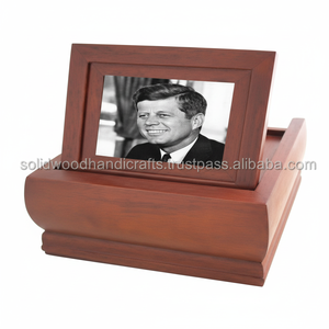 Urnas de cremación de madera de diseño único para urnas de madera para adultos Urnas funerarias Tamaño personalizado Suministros funerarios - Product Image 1