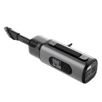 Pompe à air portable 10 en 1 12V pour voiture, gonfleur de pneus électrique multifonction, affichage de la pression en temps réel par LED, démarreur de voiture 6000 mAh
