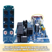 Control remoto de radio industrial de doble velocidad con 6 botones y certificación autorizada para manipulador de grúa