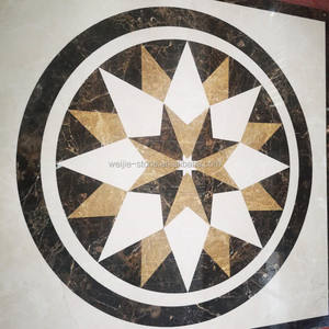 <span class=keywords><strong>Piastrelle</strong></span> per Pavimenti in Marmo con Motivo Floreale a Getto d'Acqua Economiche - Product Image 4