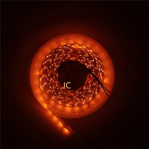 Ziguezague dobrável quente branco frio CCT 2700 6000k 10000K Smd 2835 12v 24V impermeável tipo cobra âmbar Rgb Led Strip