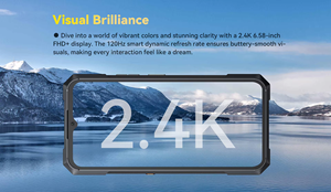 Teléfono Inteligente Resistente 5G Kingkong X, Android 14, NFC, Desbloqueado Global, 16+256 GB, 10200 mAh, Pantalla 2.4K, WIFI 6, Teléfono Celular Cubot - Product Image 6
