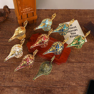 Lampe Magique d'Aladin Grande Petite Taille Rétro Alliage Européen Souhaitant Art Ornements Artisanat Décoratif <span class=keywords><strong>Russe</strong></span> - Product Image 4