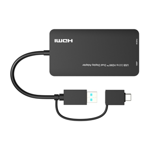 Adattatore grafica Video USB 3.0 USB-A o USB-C a Dual per HDMI per Tablet pz - Product Image 4