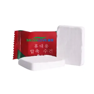 Compressed Disposable Compressed Facial Cleaning Cotton Tissue Face Towel Nonwoven Face Tablet Towel