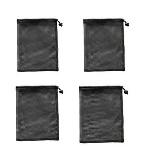Bolsa de Malla con Cordón de 35x40cm, Personalizable, de Alta Gama, Reutilizable, Bolsa de Nylon con Cordón para Uso en Exteriores, Viajes y Artículos del Hogar - Product Image 3