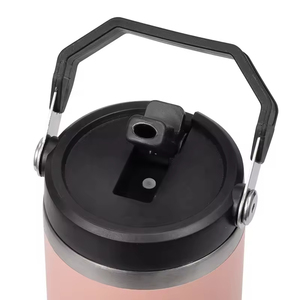 Custom Logo Portable 20oz 25oz 30oz Outdoor Travel Tumbler Stainless Steel Vacuum Insulated Tumbler <b>with</b> Lid <b>Straw</b> Handle - Product Image 5