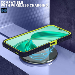 Funda Protectora Resistente de 3 Capas a Prueba de Agua con Clip para Cinturón y Soporte para <span class=keywords><strong>Honor</strong></span> X8B X8A <span class=keywords><strong>X8</strong></span> - Product Image 6