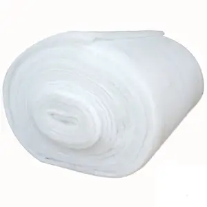 Polyest Wad Quilt Vierkante Polyester Fiberfill Batting Spray Gebonden Katoen Polyester Watten Vezel