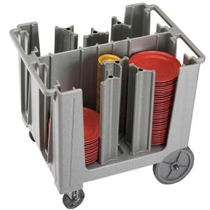 Carrello Portapiatti con Colonne Regolabili Grigio ADCS-480 - Product Image 1
