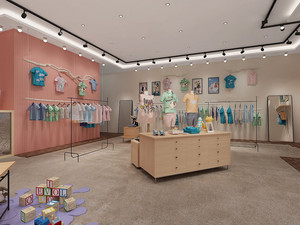 Trẻ em của Thời trang Hiển thị đứng hấp dẫn trang phục <span class=keywords><strong>Showcase</strong></span> cho kidswear cửa hàng - Product Image 5