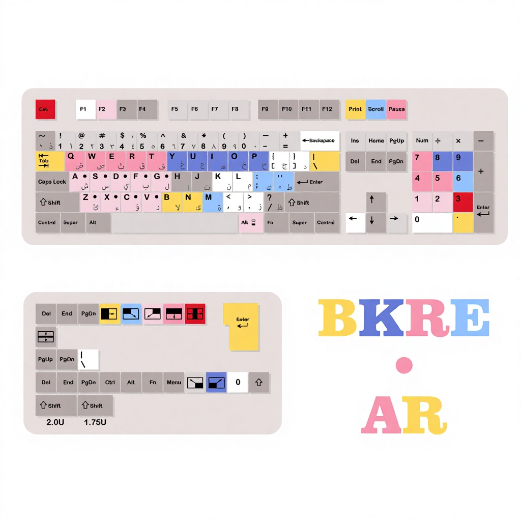 Black-DE-129 Keys