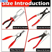 Ensemble de 4 pinces à sertir professionnelles pour tuyaux |   Outils pour la réparation automobile