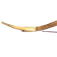Arc de chasse turc en bois traditionnel arc fait à la main tir à l'arc arc classique 20 ~ 40lbs époxy Transparent
