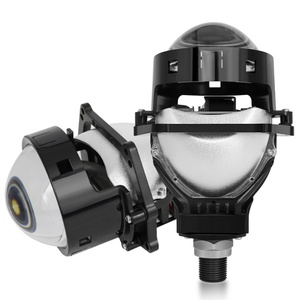 ไฟหน้าโปรเจคเตอร์ LED K5 ขนาด 3 นิ้ว พร้อมพัดลม  ไฟสูง-ต่ำ สว่างพิเศษ  หลอดไฟโปรเจคเตอร์เลนส์ใหญ่สำหรับรถยนต์  ลดราคา - Product Image 5